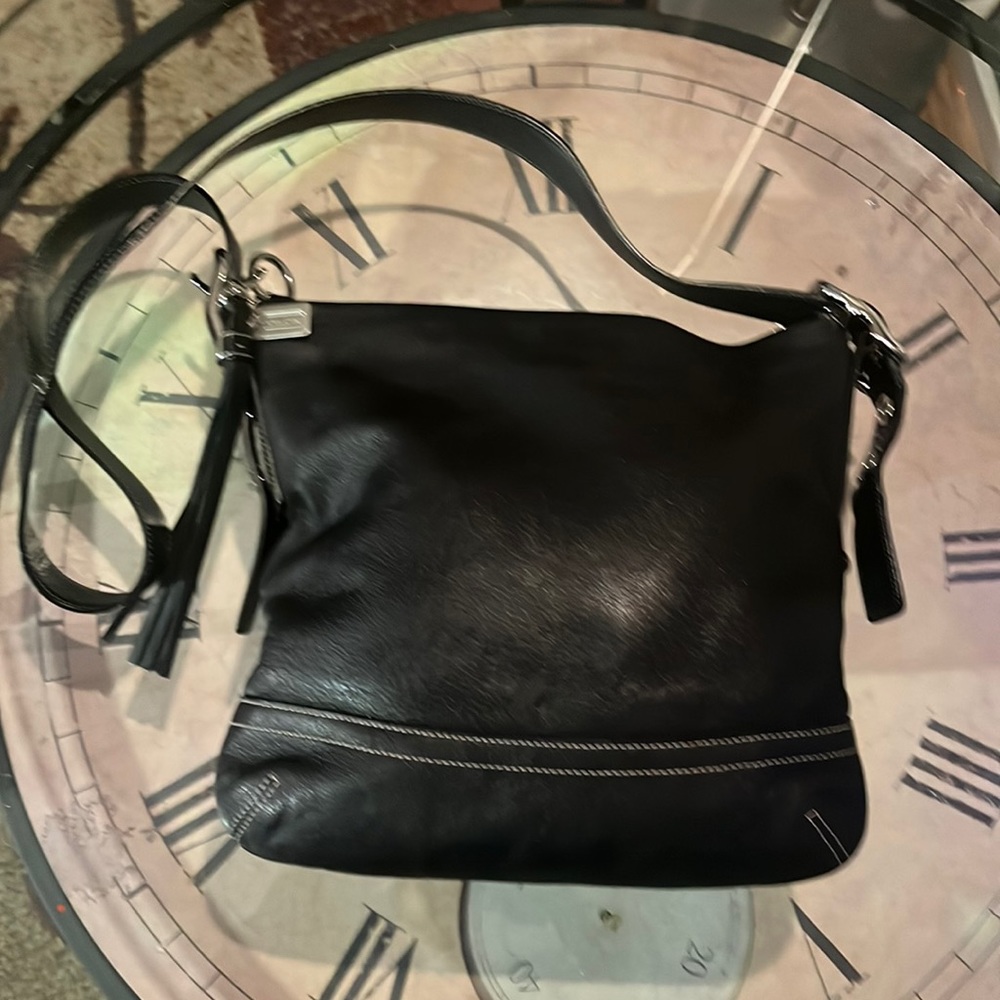 Coach Black Leather Soho Slim Crossbody 1415